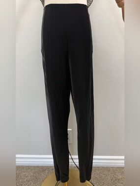 GUESS Black Coated Stretch Leggings Pants Women’s Size Large High Waist